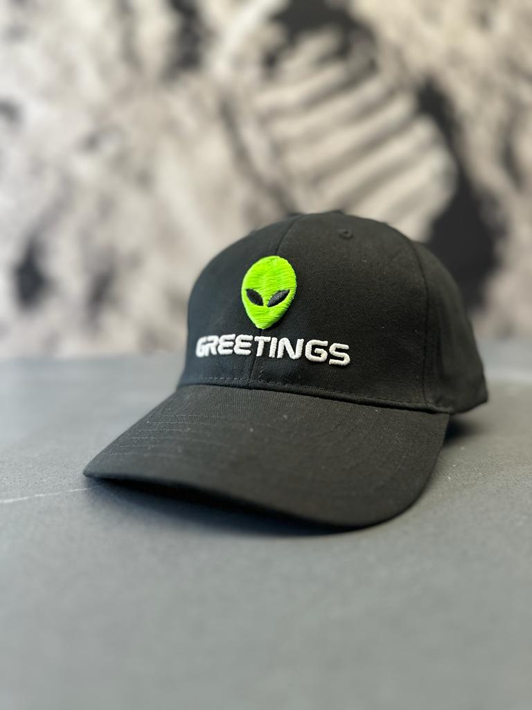Alien "Greetings" Hat