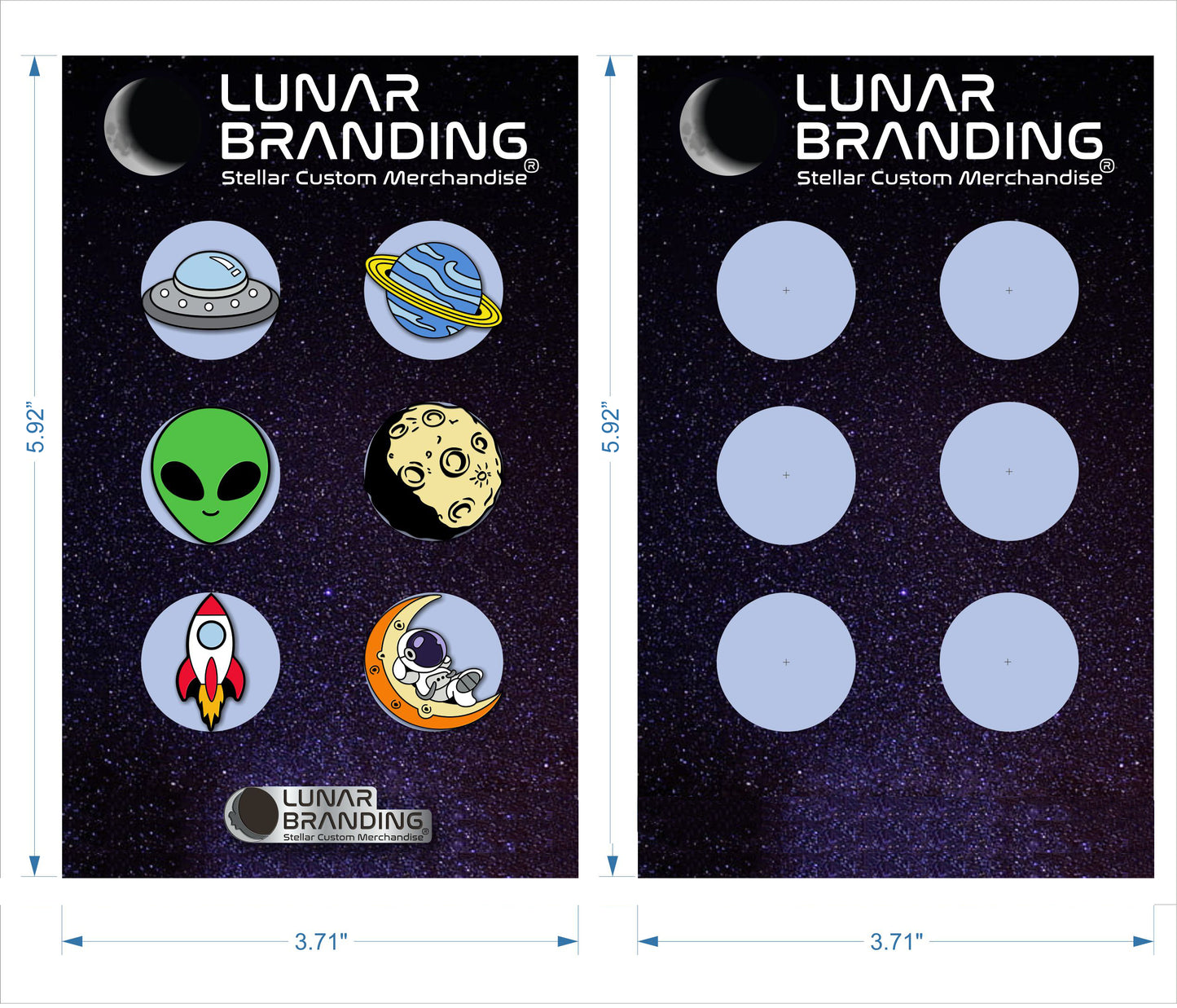 Lapel Pin- 6-Pack