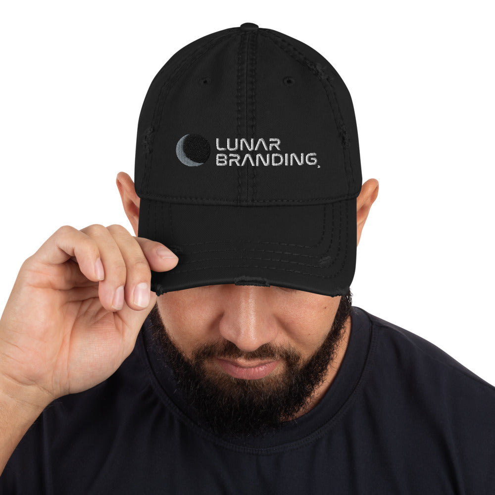 Lunar Branding® Distressed Dad Hat